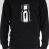 Master of the House Poppers Sweater Black Small