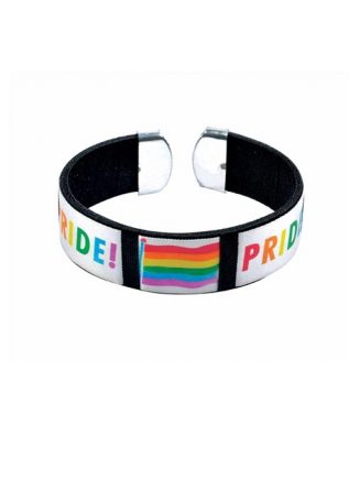 Rainbow Bangle Pride Wide