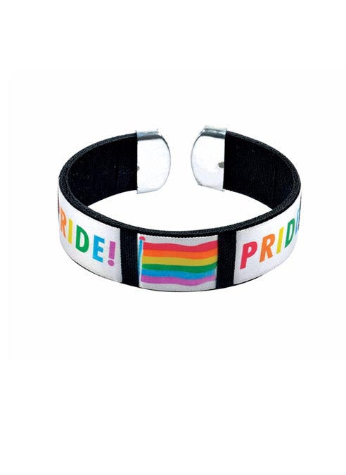 Rainbow Bangle Pride Wide