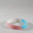 Trans Pride Silicone Bracelet Tie-Dye Small