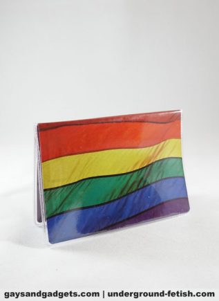 Rainbow Flag Passport Cover