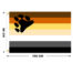 Bear Flag Printed 90 x 150cm
