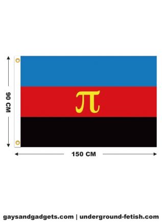 Flag Polyamory Pride Printed 90 x 150 cm