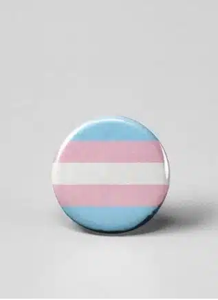 Button Small Transgender Flag