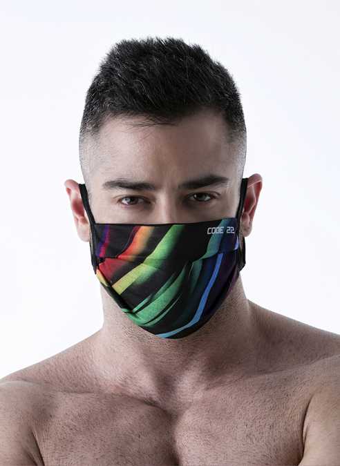 CODE 22 Facemask Stripes - 01