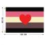 Flag Fat Fetish Pride Printed 90 x 150 cm