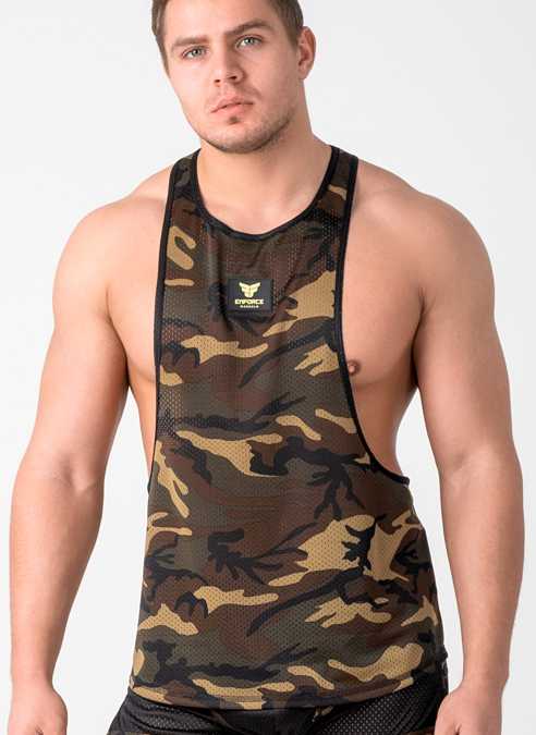 Maskulo Enforce Camo Tank Top - Gays 