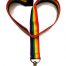 Rainbow Lanyard with Hook