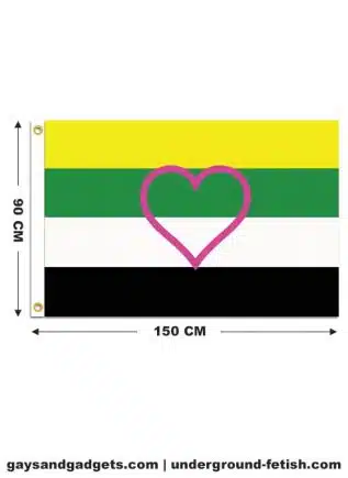 Flag Skoliosexual Pride Printed 90 x 150 cm