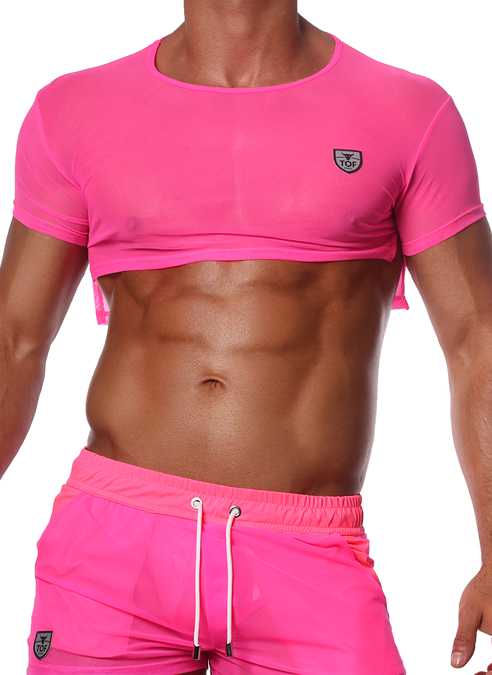 pink neon top
