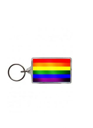 Rainbow Pride Keyring