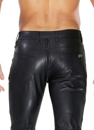 ToF Paris Fetish Full Zip Pants Black Large