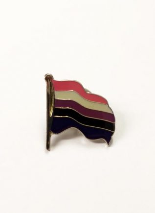 Pride Pin Wavy Genderfluid Flag