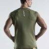 CODE 22 Force Sweat Top Khaki Small