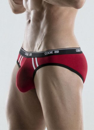 CODE 22 Thrust Brief Red Small