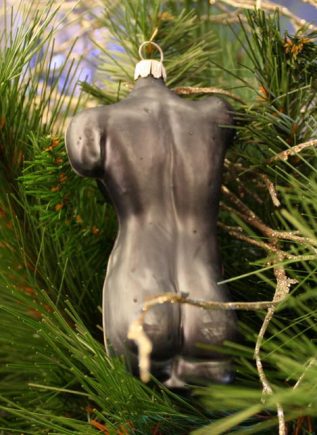 Haberland Male Torso Christmas Ornament - 13