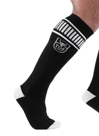 TOF Paris Footish Socks Black Large/Extra large