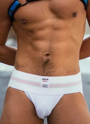 Jock by Mr. S Classic Jock 3" White Extra large