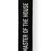 Master of the House Leather Keyring Master