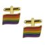 Pride Cuffllinks Rainbow Flag