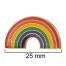 Pride Pin Rainbow Shape