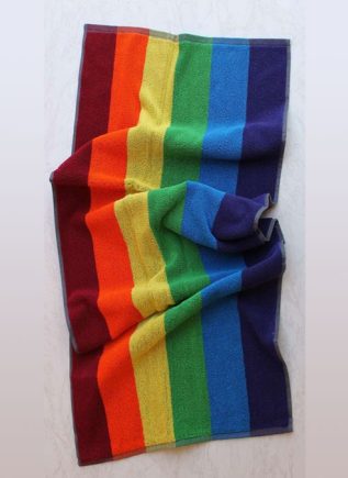Rainbow Beach Towel 90 x 180 cm