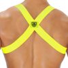 ToF Paris Party Boy Harness Neon Yellow Extra small/Small
