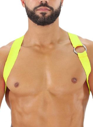 ToF Paris Party Boy Harness Neon Yellow Extra small/Small