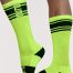 CODE 22 Active Neon Socks Lime One Size