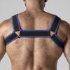 Locker Gear Mesh Chest Harness Blue Small