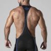 Locker Gear Mesh Singlet Blue Extra large