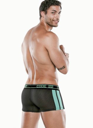CODE 22 Motion Push-up Boxer Black Small