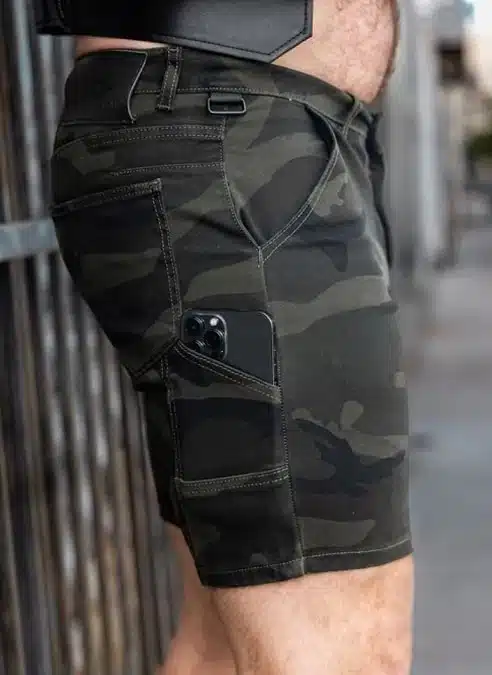 Mr. S Side-Holster Short Black size 30