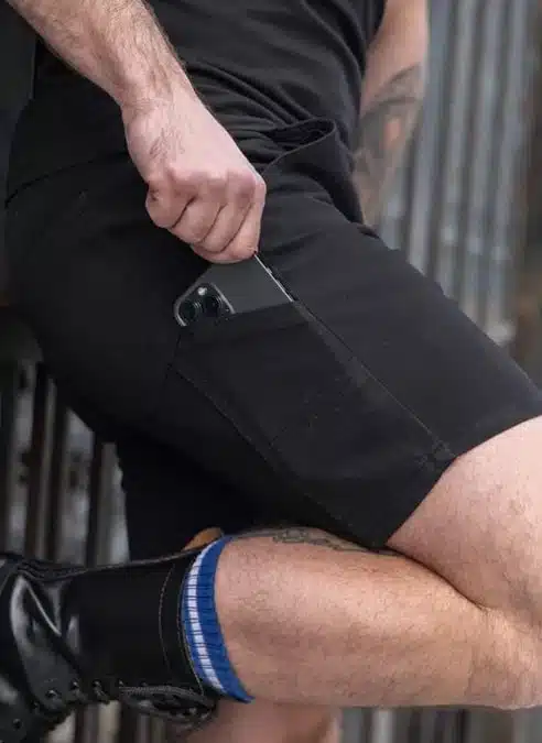 Mr. S Side-Holster Short Black size 30