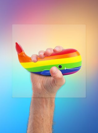 Homosexuwhale Stress Toy