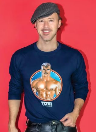 Tom of Finland Muscle Stud Sweatshirt Medium