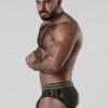 Locker Gear Backroom Bottomless Brief Khaki Small