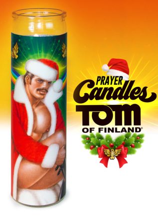 Tom Of Finland Candle Sexy Santa