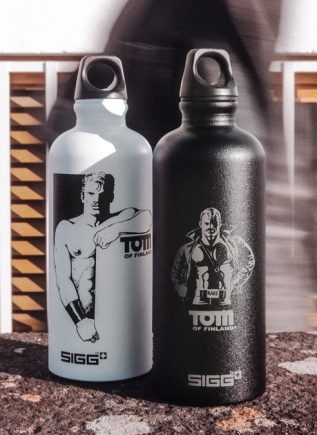 Tom of Finland SIGG Water Bottle Black