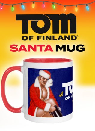 Tom of Finland Sexy Santa Christmas Mug