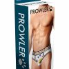 Prowler White Oversized Paw Open Brief White Small