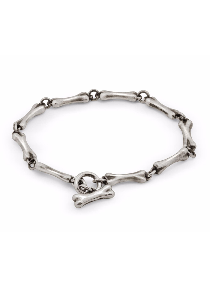 Black Label Puppy Bone Chain Stainless steel