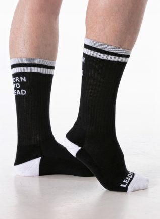 Leader Loaded Soccer Socks Black Small/Medium