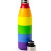 Rainbow Reusable Insulated Stainless Steel Bottle 500ml