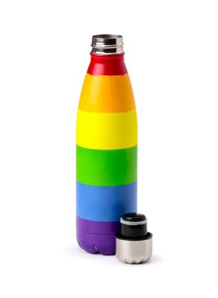 Rainbow Reusable Insulated Stainless Steel Bottle 500ml