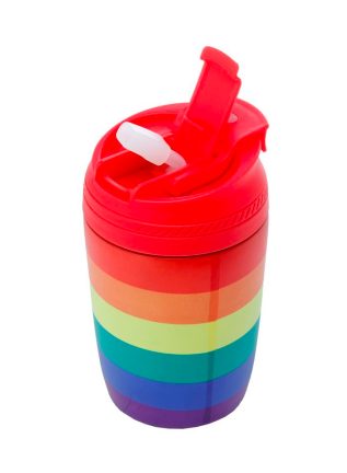 Rainbow Reusable Insulated Stainless Steel Cup 380ml