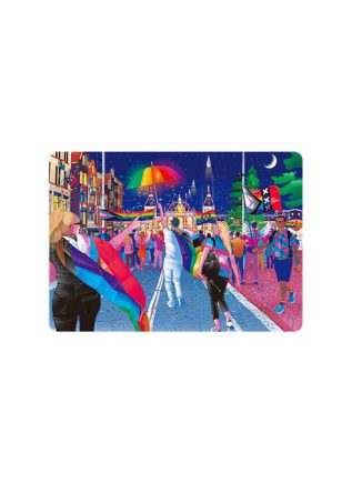 Amsterdam Pride Walk 3D Magnet