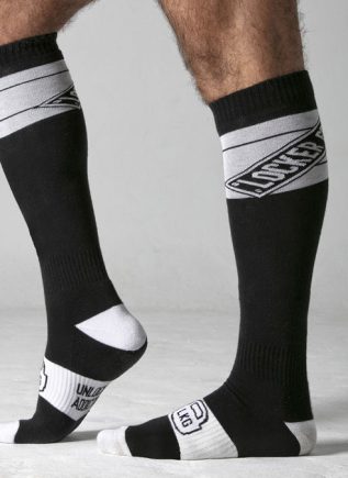 Locker Gear Knee High Socks White