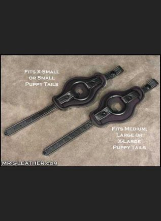 Mr. S Puppy Tail Adapter for Butt Plug Harness Locking Large