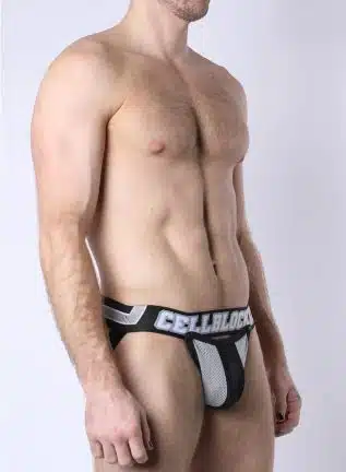 Cellblock 13 Take Down Jockstrap Grey Small